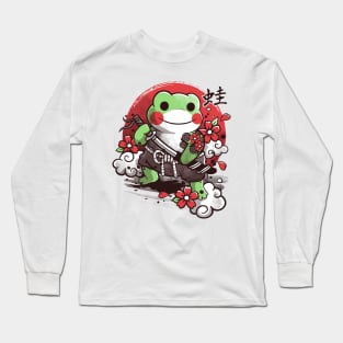 Samurai frog Long Sleeve T-Shirt